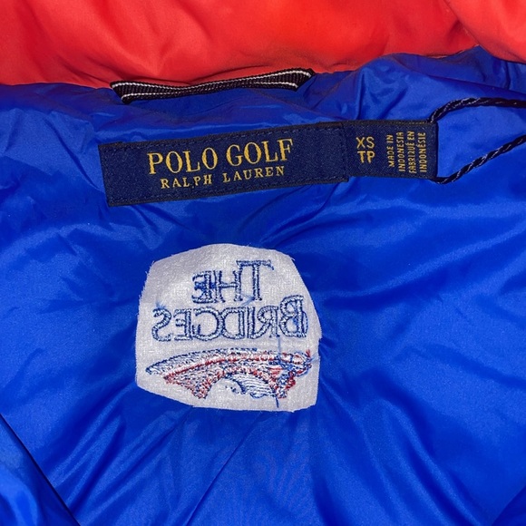 Polo golf Ralph rainbow color block women’s puffer vest  XS/TP - Picture 4 of 12